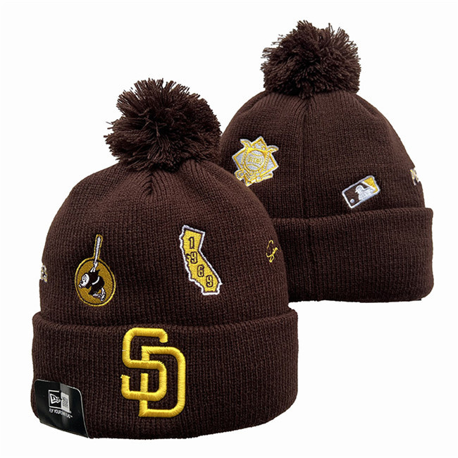 San Diego Padres Knit Hats 023